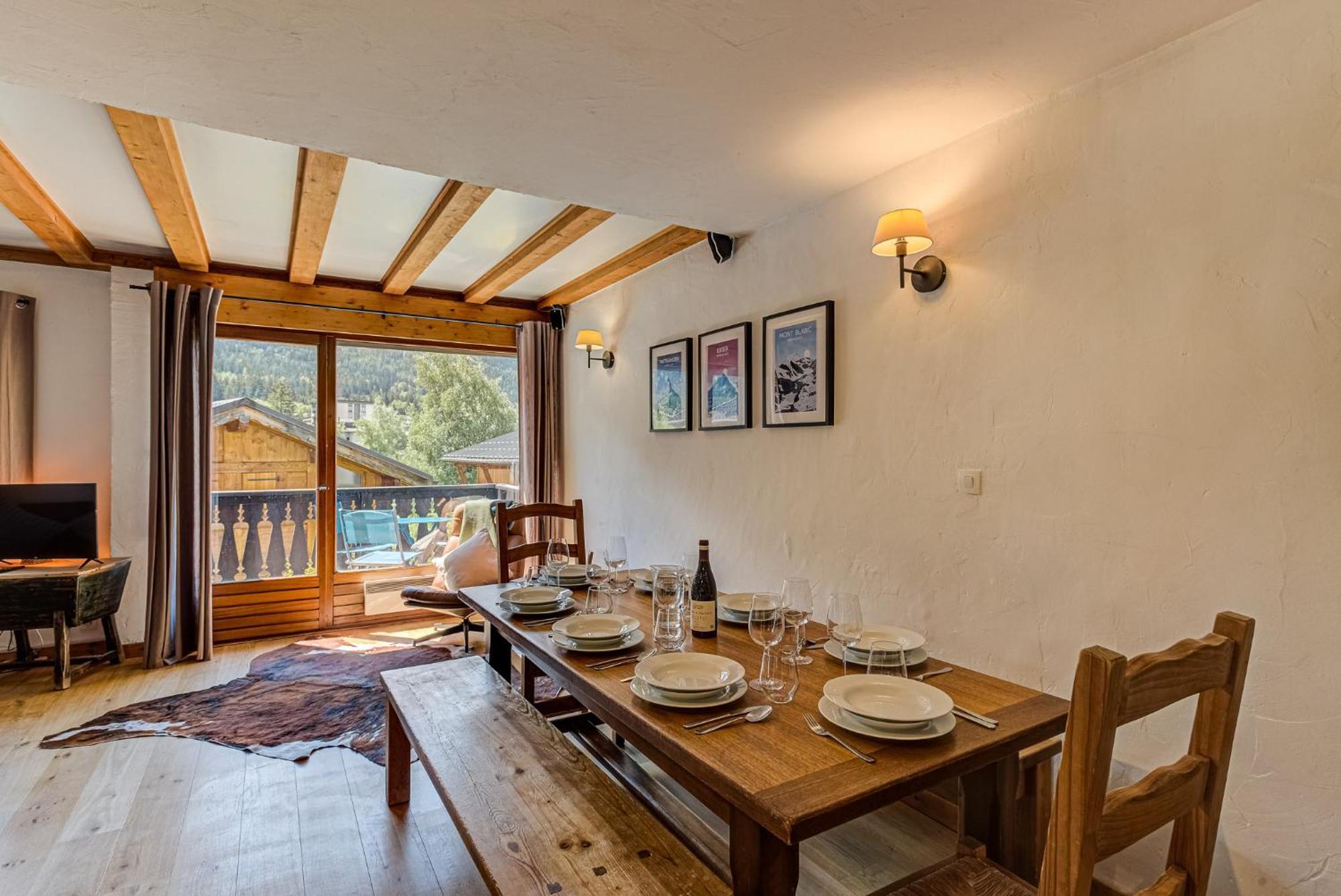 Apartment Chamouny - Alpes Travel - Chamonix - Sleeps 8 Exteriör bild